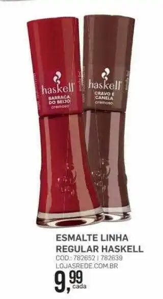Esmalte linha regular haskell