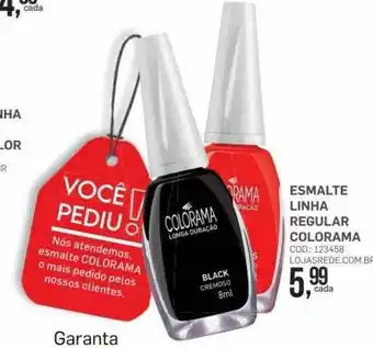 Esmalte linha regular colorama