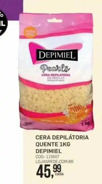 Cera depilátoria quente depimiel