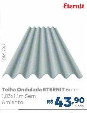 Tumkus Telha ondulada eternit oferta