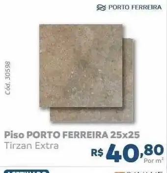 Tumkus Piso porto ferreira 25x25 oferta