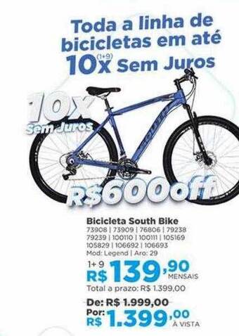 Bicicleta south bike