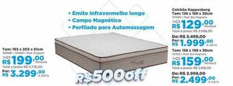 Lojas Solar Colchão kappesberg oferta