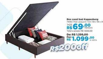 Box casal baú kappesberg