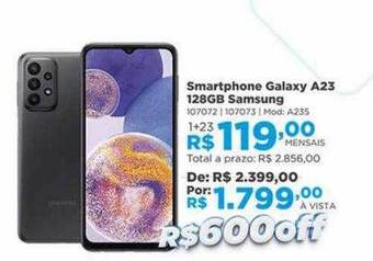 Lojas Solar Smartphone galaxy a23 128gb samsung oferta