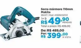 Lojas Solar Serra mármore 110mm makita oferta