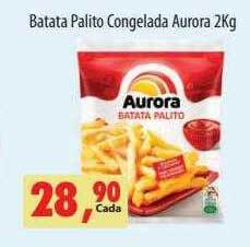 Paulistão Supermercados Batata palito congelada aurora oferta