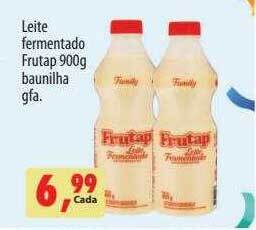 Paulistão Supermercados Leite fermentado frutap baunilha oferta