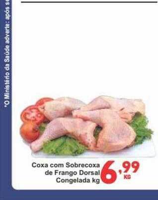 Rede Super Compras Coxa com sobrecoxa de frango dorsal congelada oferta