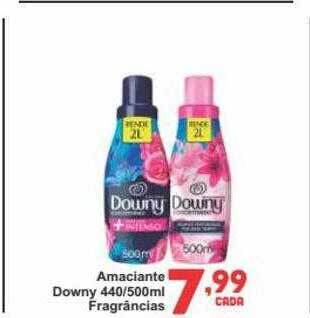 Amaciante downy fragrâncias