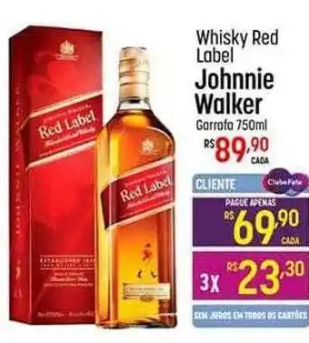 Muffato Whisky red label johnie walker oferta