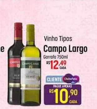 Muffato Vinho tipos campo largo oferta