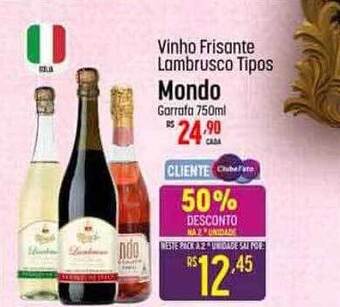 Muffato Vinho frisante lambrusco tipos mondo oferta