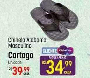 Chinelo alabama masculino cartago