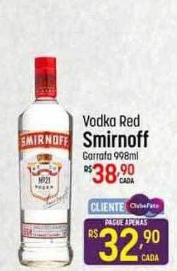 Muffato Vodka red smirnoff oferta