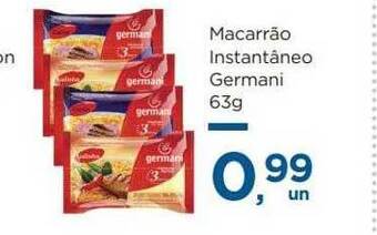 Macarrão instantâneo germani