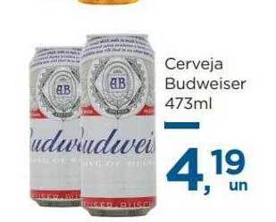 Super São Luiz Cerveja budweiser oferta