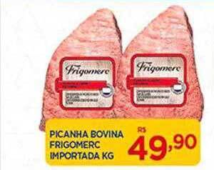 Supermercado Porecatu Picanha bovina frigomerc importada kg oferta