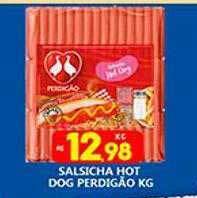 Supermercado Porecatu Salsicha hot dog perdigão kg oferta