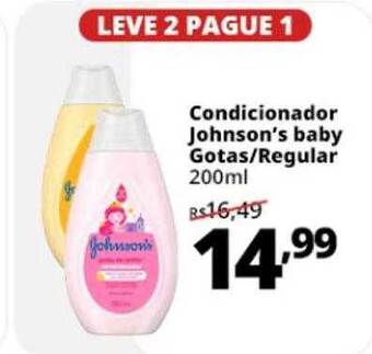 Supermercados Baklizi Condicionador johnson's baby gotas-regular oferta
