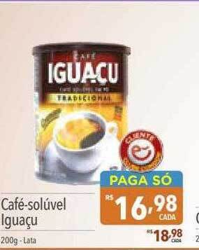 Supermercados Condor Café-solúvel iguaçu oferta