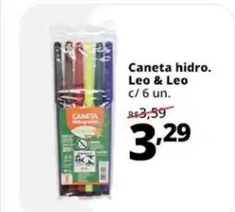 Supermercados Baklizi Caneta hidro. leo & leo c- 6 oferta