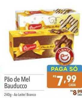 Supermercados Condor Pão de mel bauducco oferta