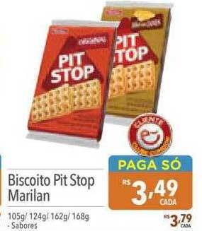 Supermercados Condor Biscoito pit stop marilan oferta