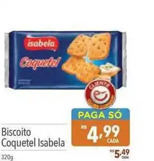 Supermercados Condor Biscoito coquetel isabela oferta