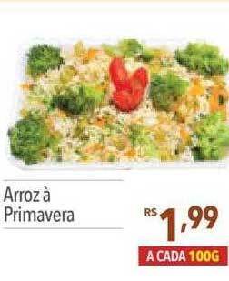 Supermercados Condor Arroz à primavera oferta
