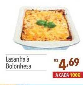 Supermercados Condor Lasanha à bolonhesa oferta