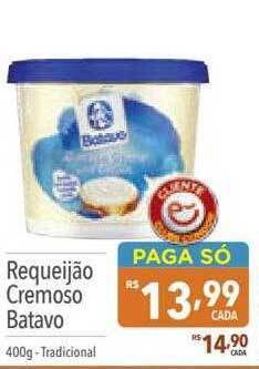 Supermercados Condor Requeijão cremoso batavo oferta