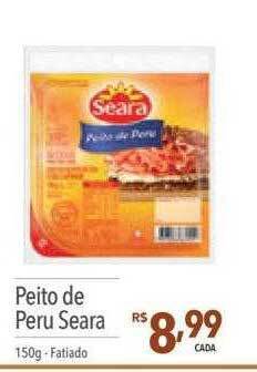 Supermercados Condor Peito de peru seara oferta