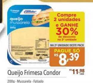 Supermercados Condor Queijo frimesa condor oferta
