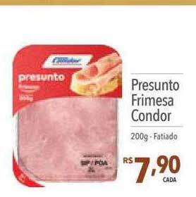 Supermercados Condor Presunto frimesa condor oferta