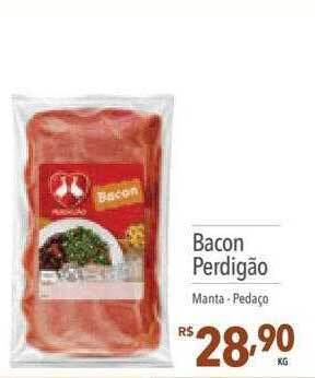 Supermercados Condor Bacon perdigão oferta