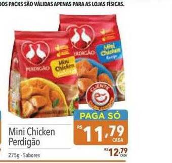 Supermercados Condor Mini chicken perdigão oferta