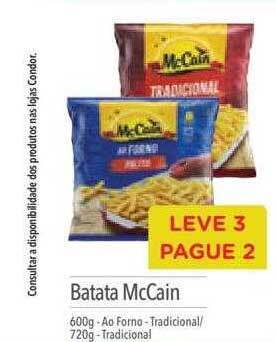 Supermercados Condor Batata mccain oferta