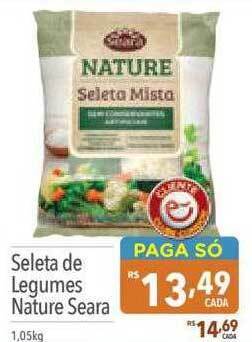 Supermercados Condor Seleta de legumes nature seara oferta