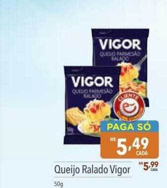 Supermercados Condor Queijo ralado vigor oferta