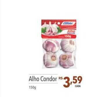 Supermercados Condor Alho condor oferta