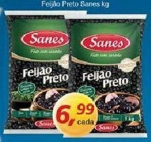 Supermercados Guanabara Feijao Preto Sanes 1kg oferta