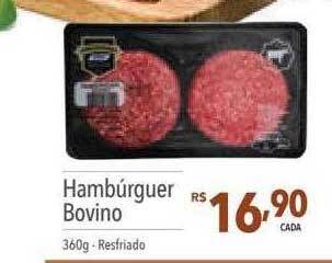 Supermercados Condor Hambúrguer bovino oferta