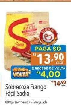 Supermercados Condor Sobrecoxa frango fácil sadia oferta