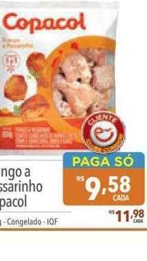 Supermercados Condor Frango a passarinho copacol oferta