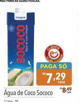 Supermercados Condor Agua de coco sococo oferta