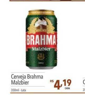 Supermercados Condor Cerveja brahma malzbier oferta