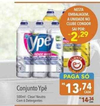 Supermercados Condor Conjunto ypê oferta