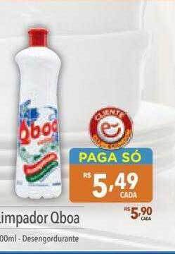 Supermercados Condor Limpador qboa oferta