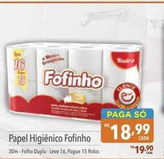 Supermercados Condor Papel higiênico fofinho oferta